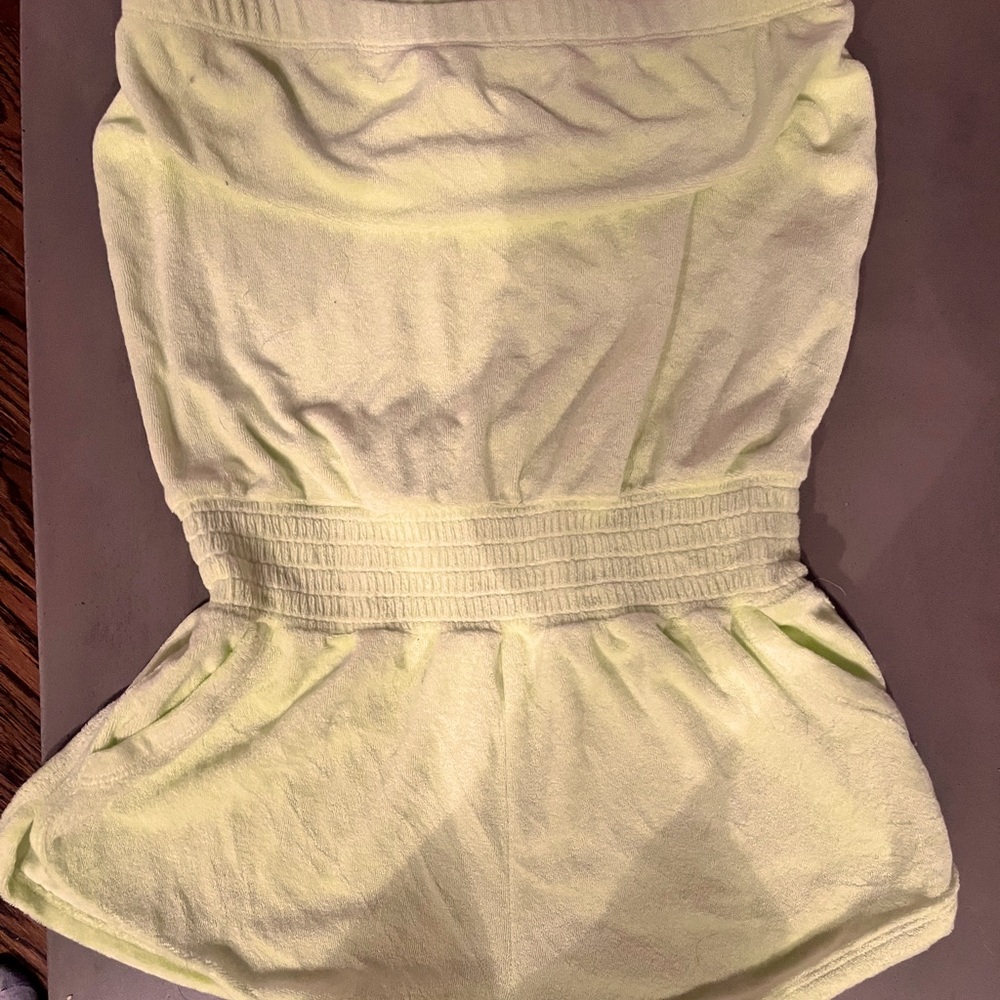 Neon yellow cover up